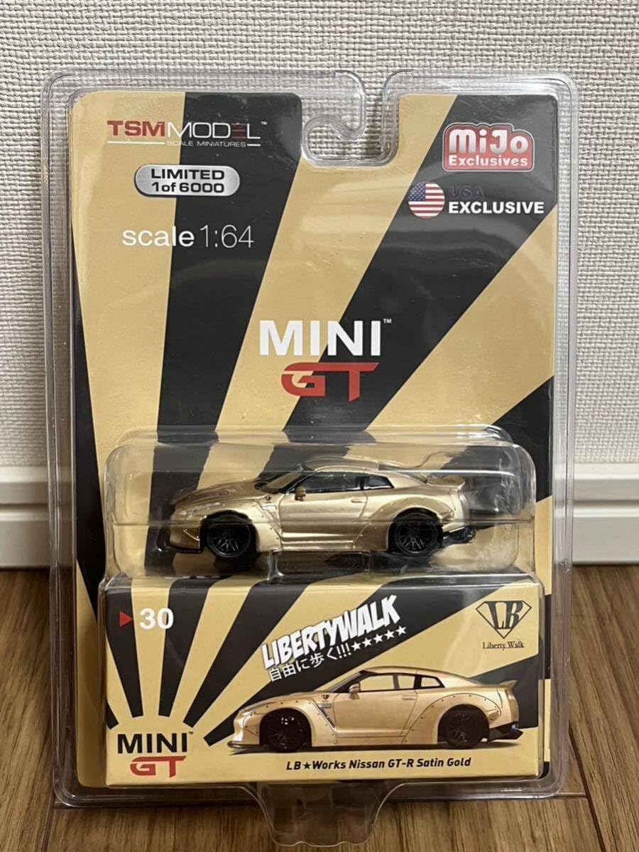 MINIGT 30 LB WORKS GT-R Satin Gold 米国限定 MINI GT 30 Nissan GT-R (